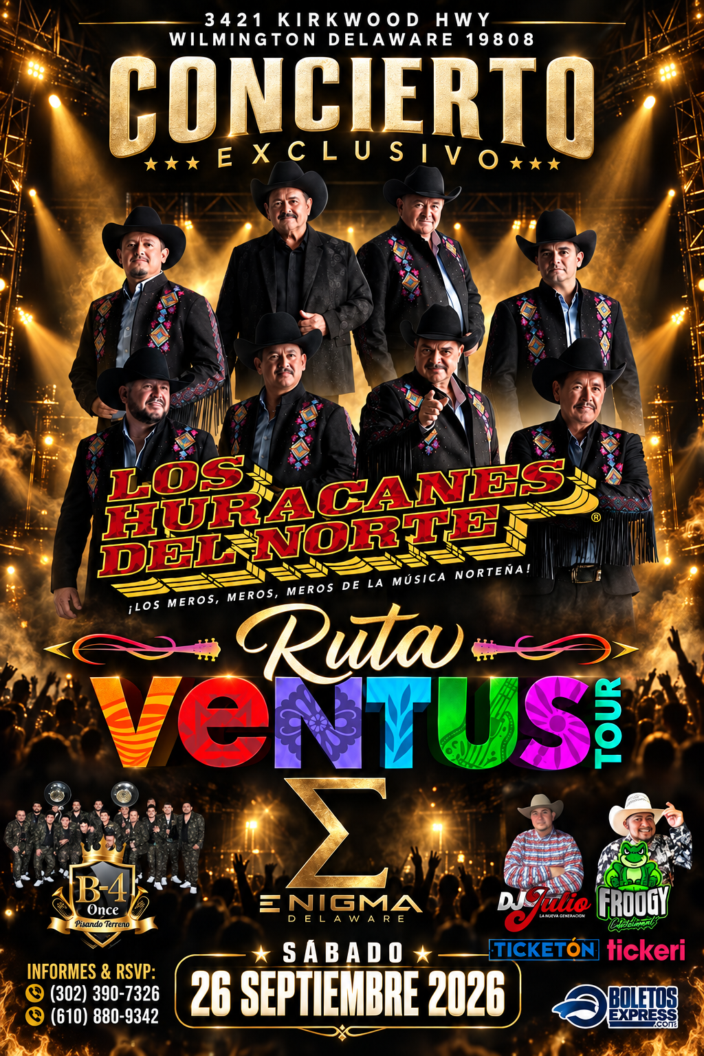 Buy tickets for LOS HURACANES DEL NORTE LOS HURACANES DEL NORTE