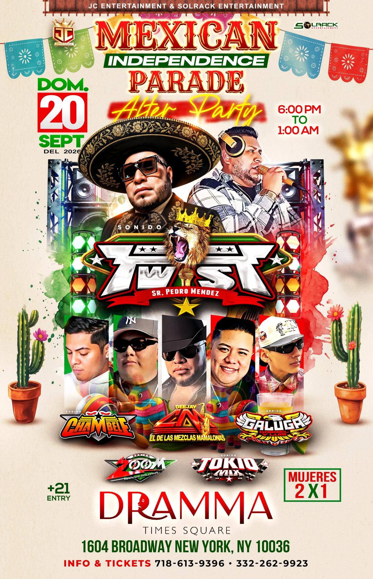 MEXICAN INDEPENDENCE AFTER PARTY
