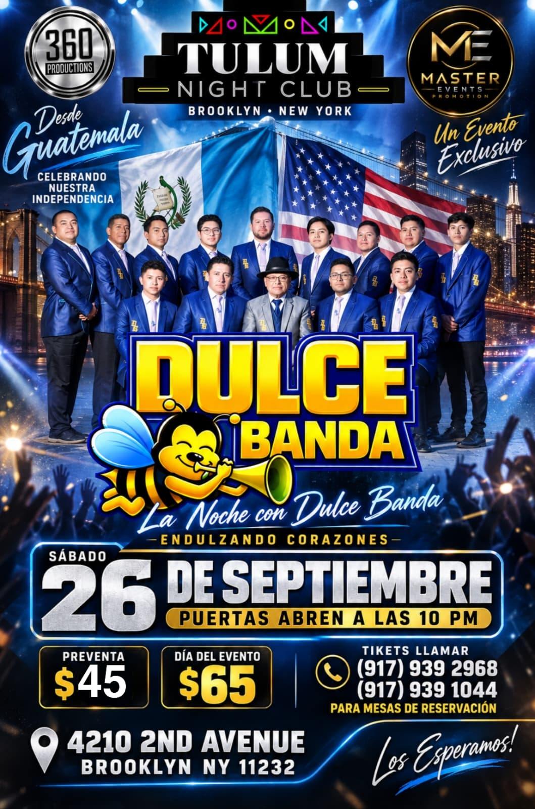 Buy tickets for DULCE BANDA DULCE BANDA