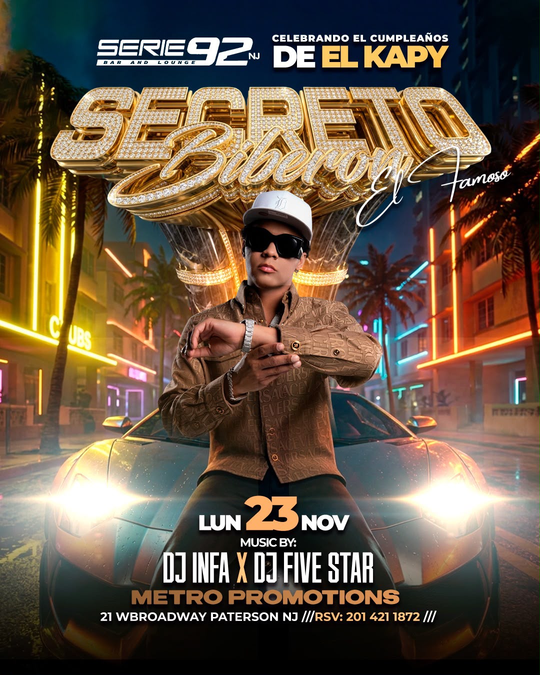 Buy tickets for SECRETO EL FAMOSO BIBERÓN EN VIVO SECRETO EL FAMOSO BIBERÓN EN VIVO