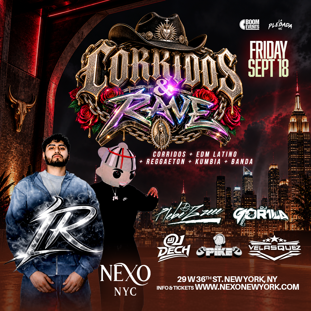 Coridos y rave