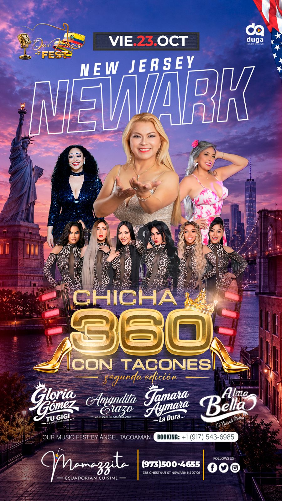 Buy tickets for GLORIA GOMEZ | TAMARA AYMARA | AMANDITA ERAZO | ALMA BELLA GLORIA GOMEZ | TAMARA AYMARA | AMANDITA ERAZO | ALMA BELLA