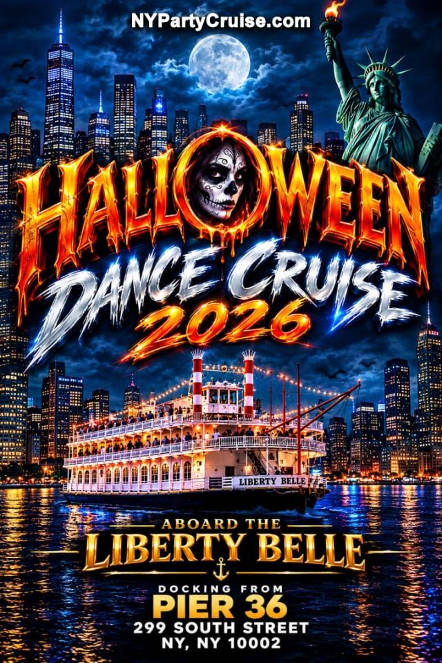 Buy tickets for 🎃🌙 NYC Halloween Dance Party Cruise 2026 🎃🌙 NYC Halloween Dance Party Cruise 2026