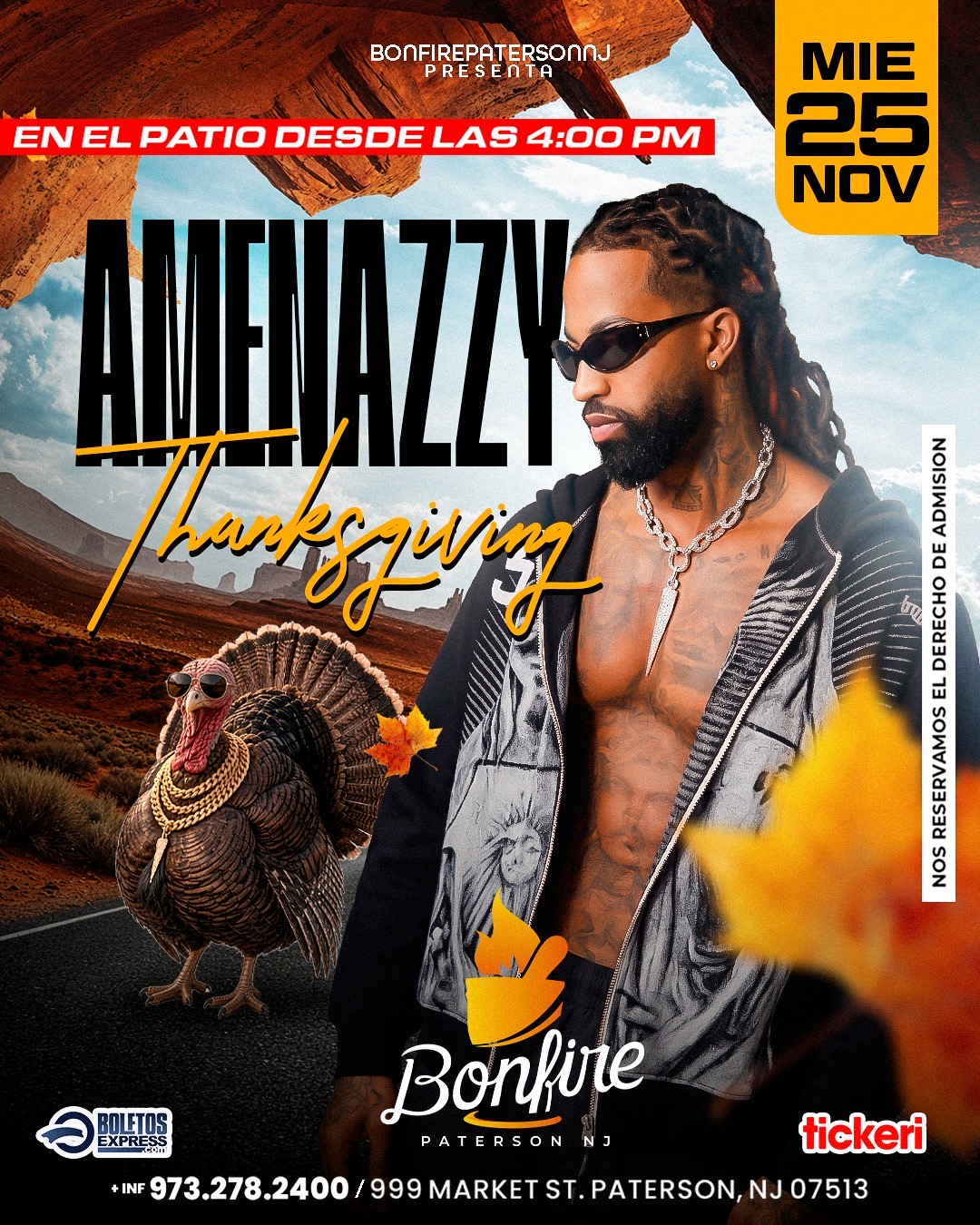 Buy tickets for Amenazzy Amenazzy