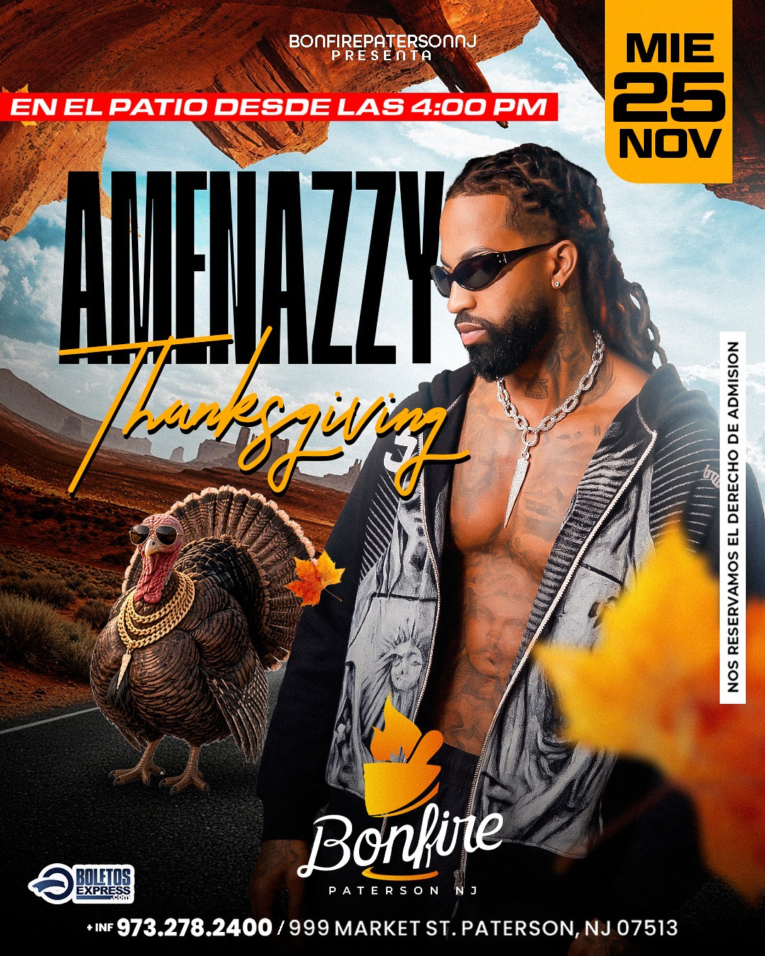 Buy tickets for Amenazzy Amenazzy
