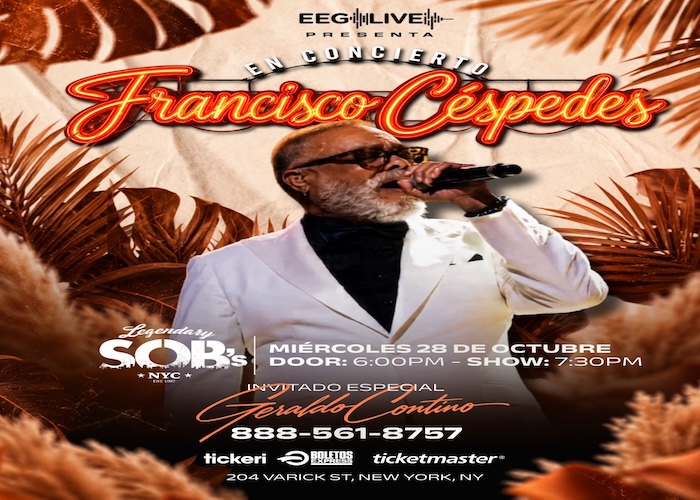 Francisco Céspedes w/ Special Guest Gerardo Contino
