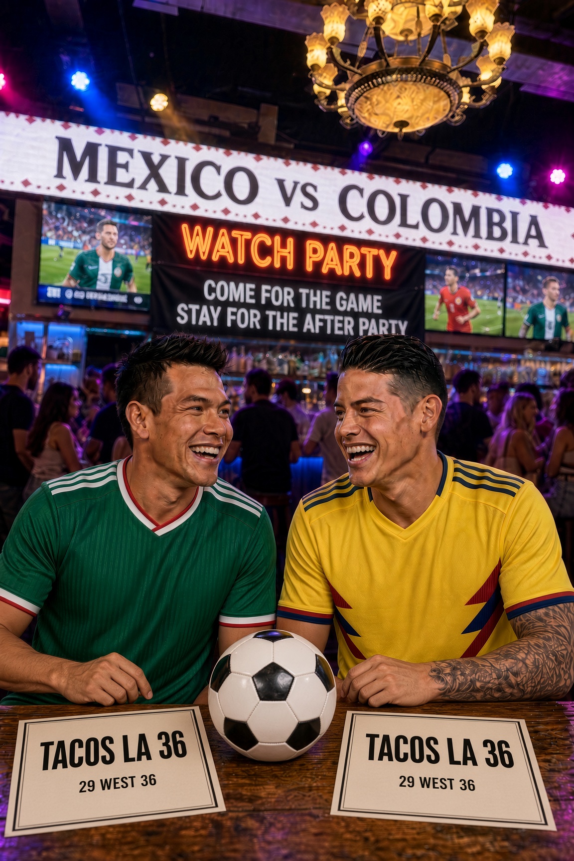 Buy tickets for Mexico vs colombia watch party Mexico vs colombia watch party