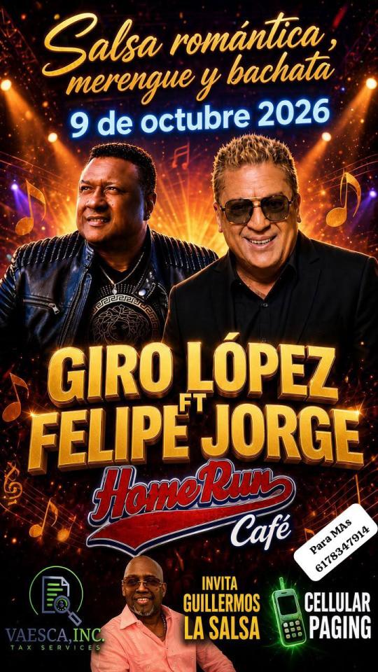 Buy tickets for GIRO LOPEZ FT FELIPE JORGE GIRO LOPEZ FT FELIPE JORGE
