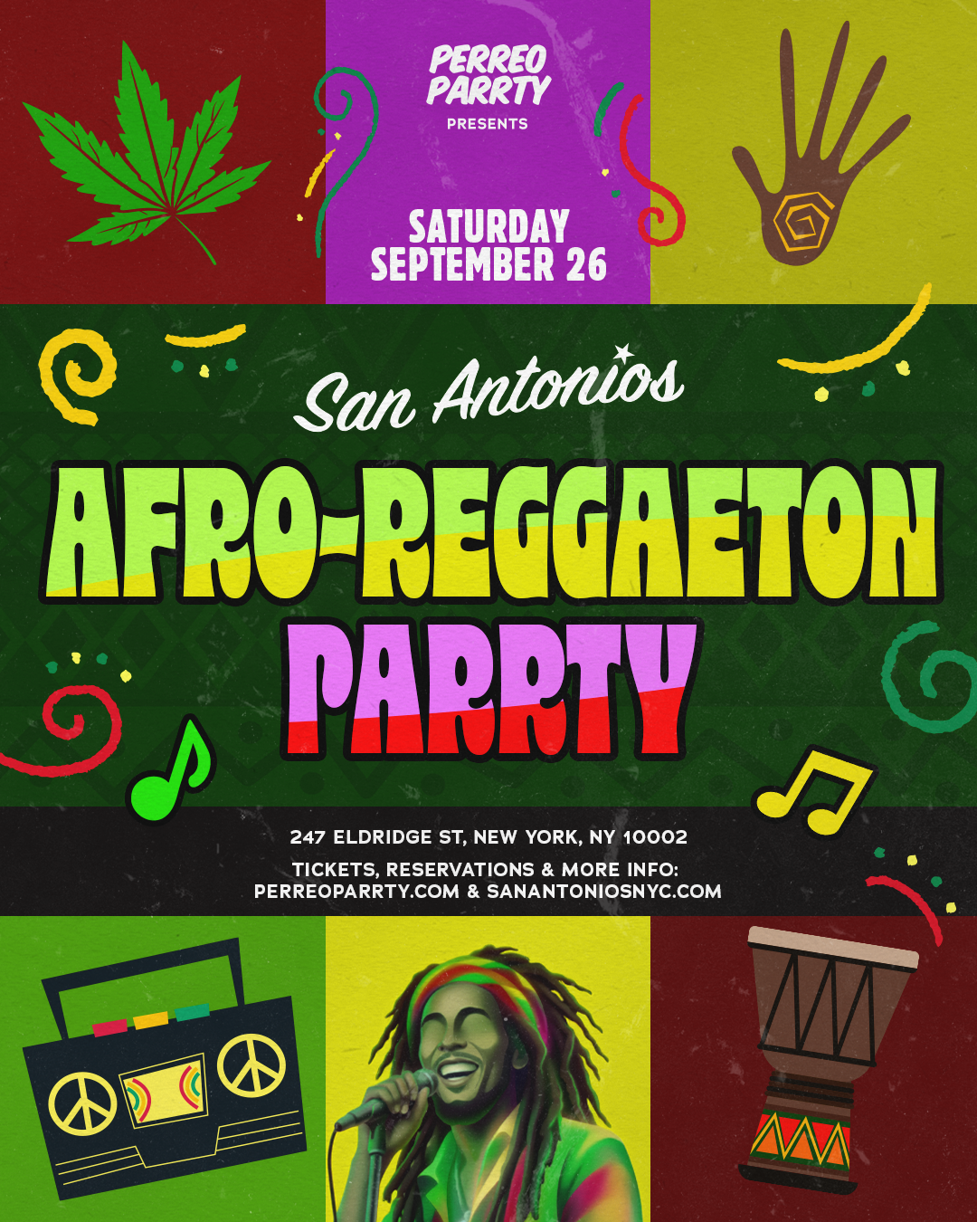 Afro Reggaeton Party at The #1 Latin Bar NYC