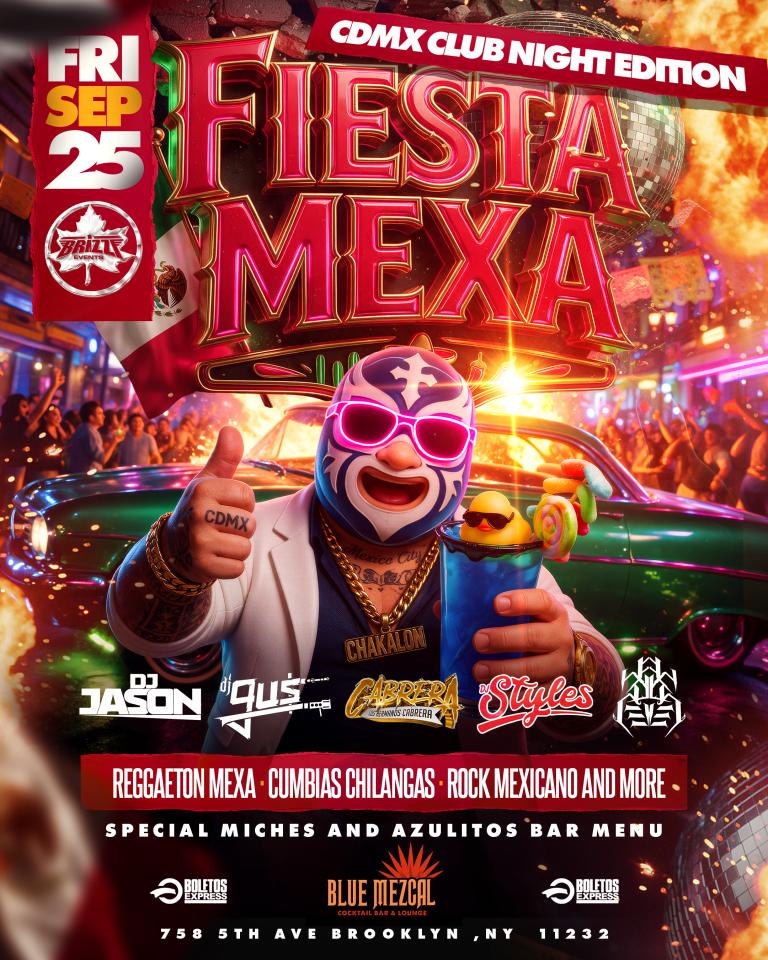 Fiesta Mexa CDMX club night edition