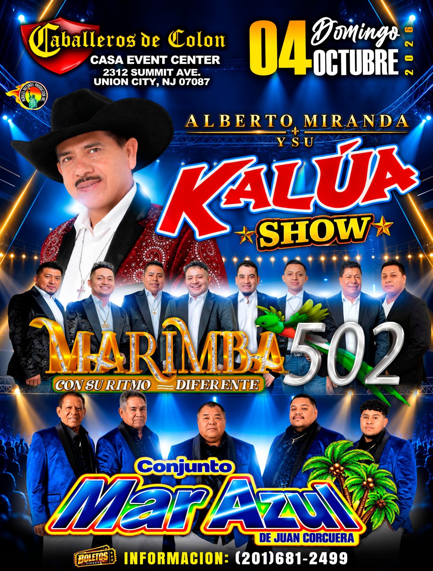Kalua Show-Marimba 502-Mar Azul