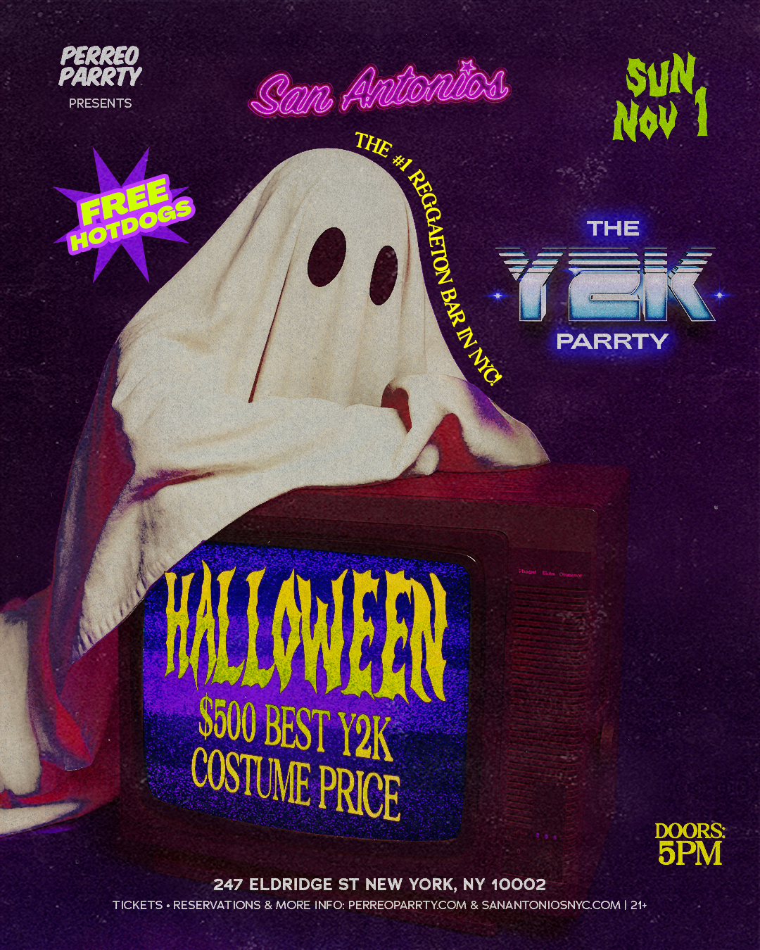 Halloween Y2K Parrty $500 Costume Prize at San Antonios Reggaeton Bar
