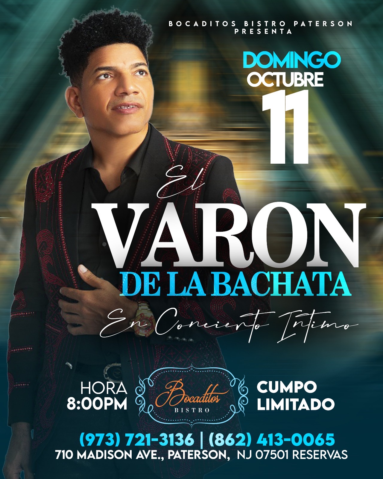 Buy tickets for EL VARON DE LA BACHATA EL VARON DE LA BACHATA