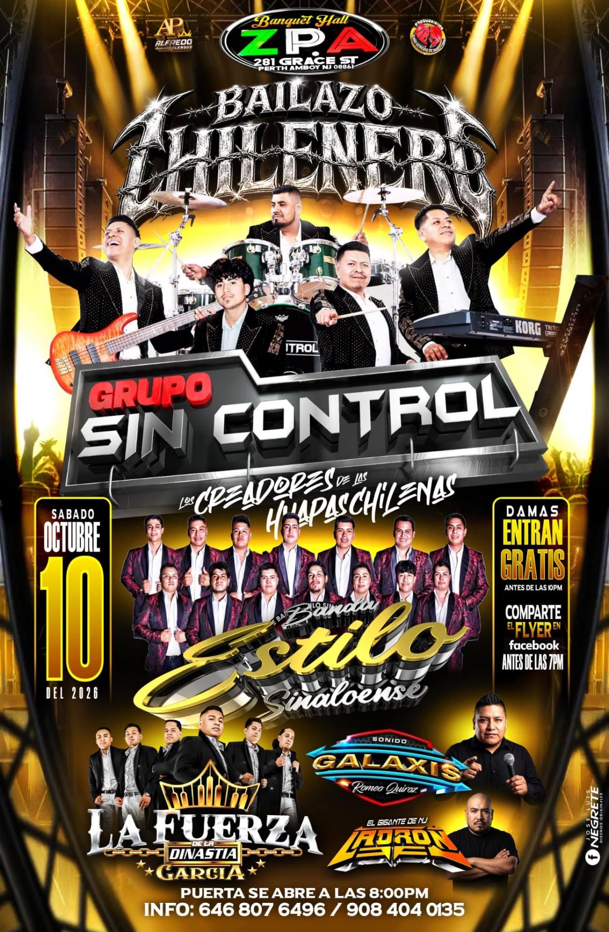 GRUPO SIN CONTROL | BANDA ESTILO SINALOENSE