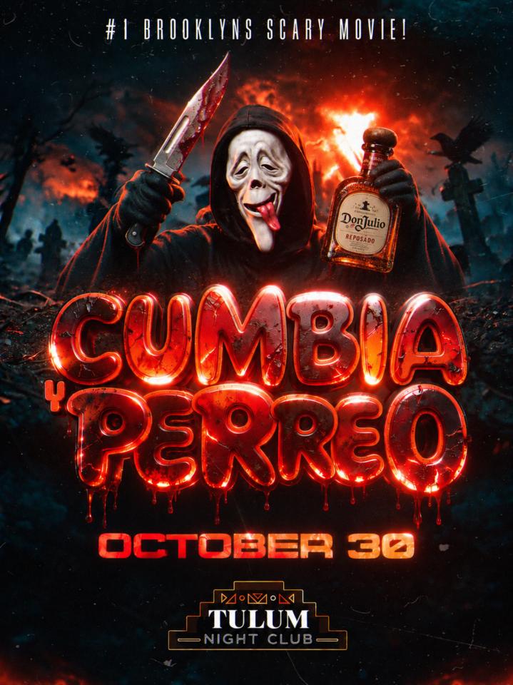 CUMBIA Y PERREO HALLOWEEN