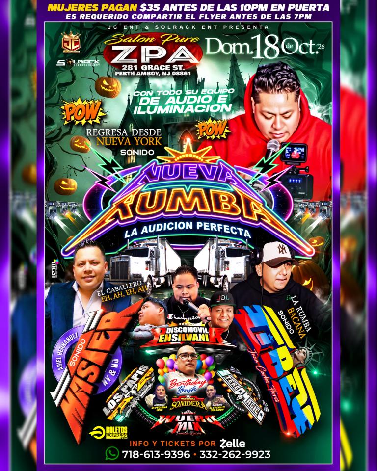 Buy tickets for NUEVA RUMBA CON EQUIPO DE AUDIO E ILUMINACION NUEVA RUMBA CON EQUIPO DE AUDIO E ILUMINACION