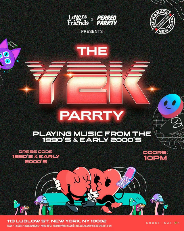 THE Y2K Parrty at the Legendary Mehanata NYC | 18+