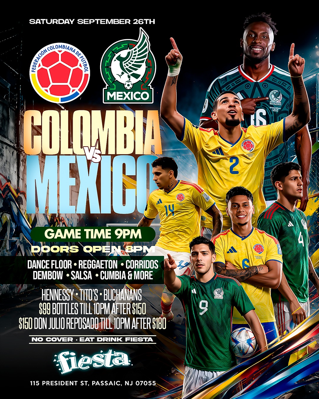 Mexico Vs Colombia