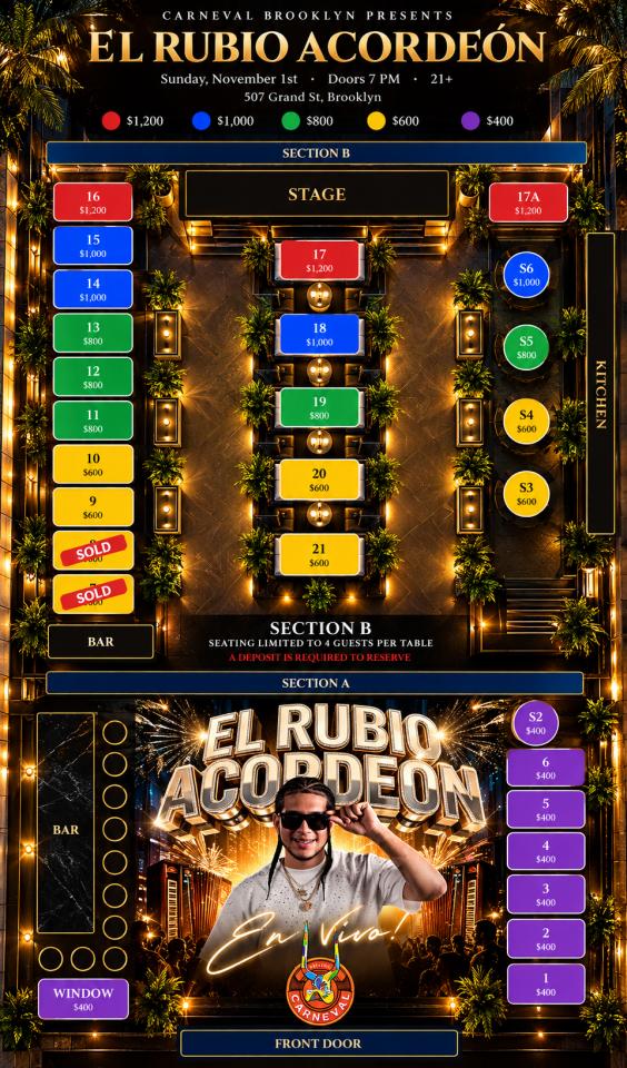 Buy tickets for El Rubio El Rubio
