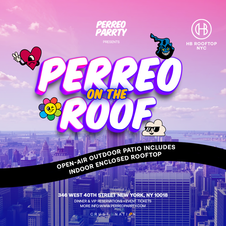 Perreo on the Roof Halloween Latin & Reggaeton Rooftop Dance Party NYC