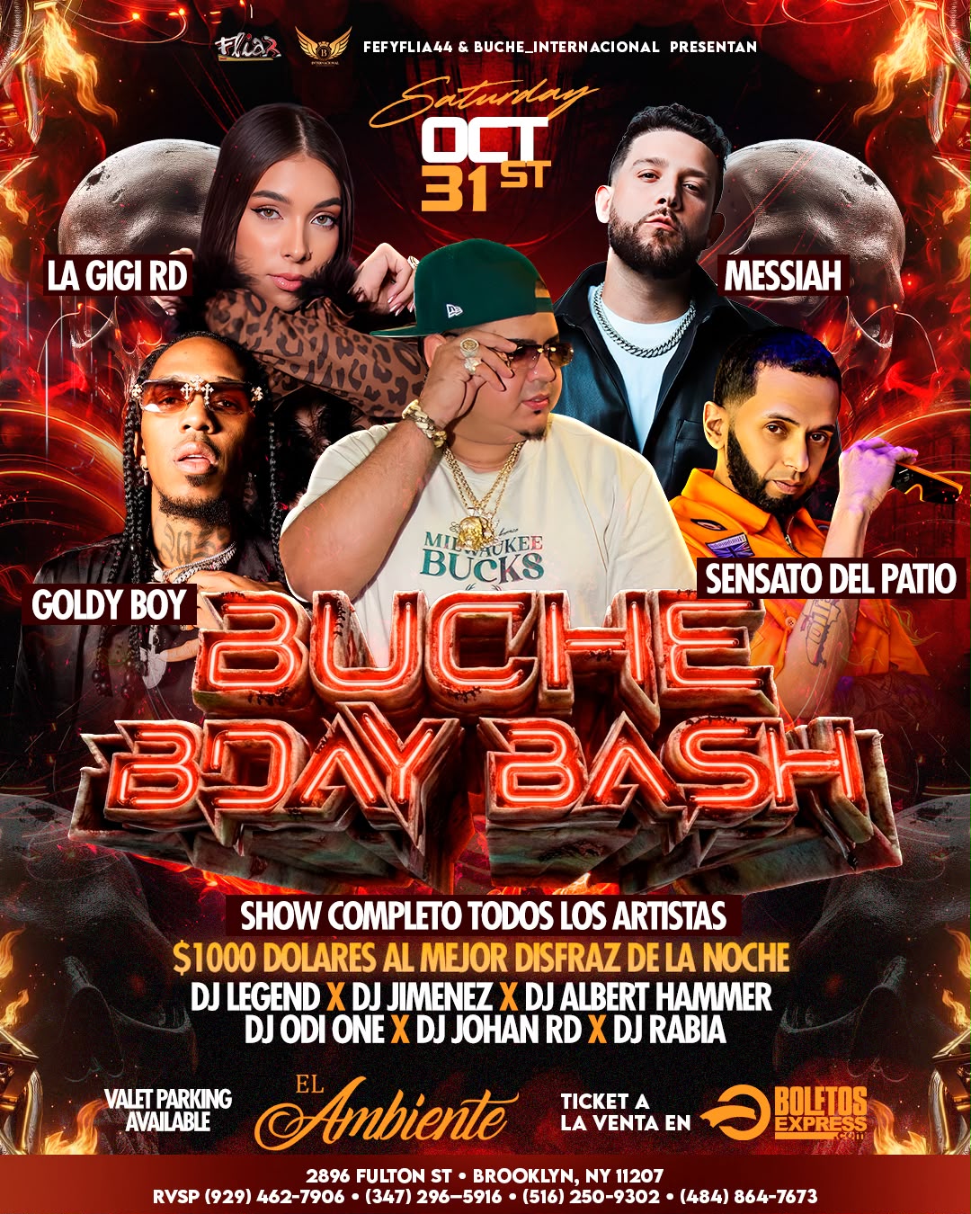 BUCHE BDAY BASH