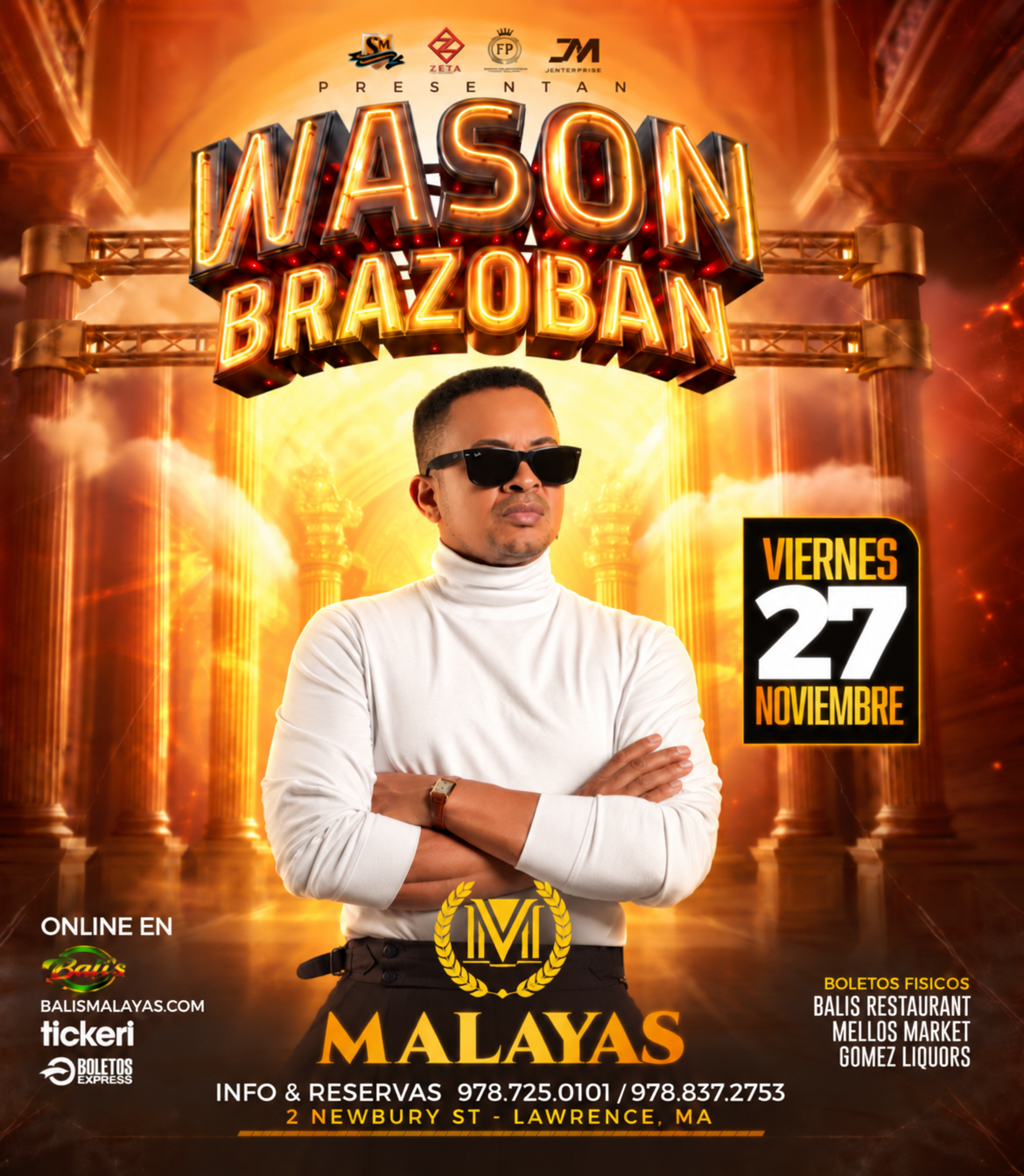 Buy tickets for WASON BRAZOBAN WASON BRAZOBAN