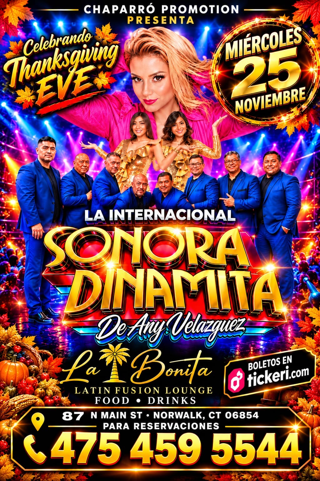 Buy tickets for Sonora Dinamita de Any Velázquez Sonora Dinamita de Any Velázquez