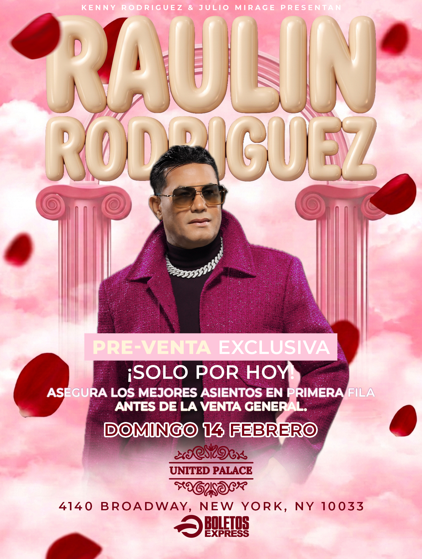 Buy tickets for RAULIN RODRIGUEZ RAULIN RODRIGUEZ