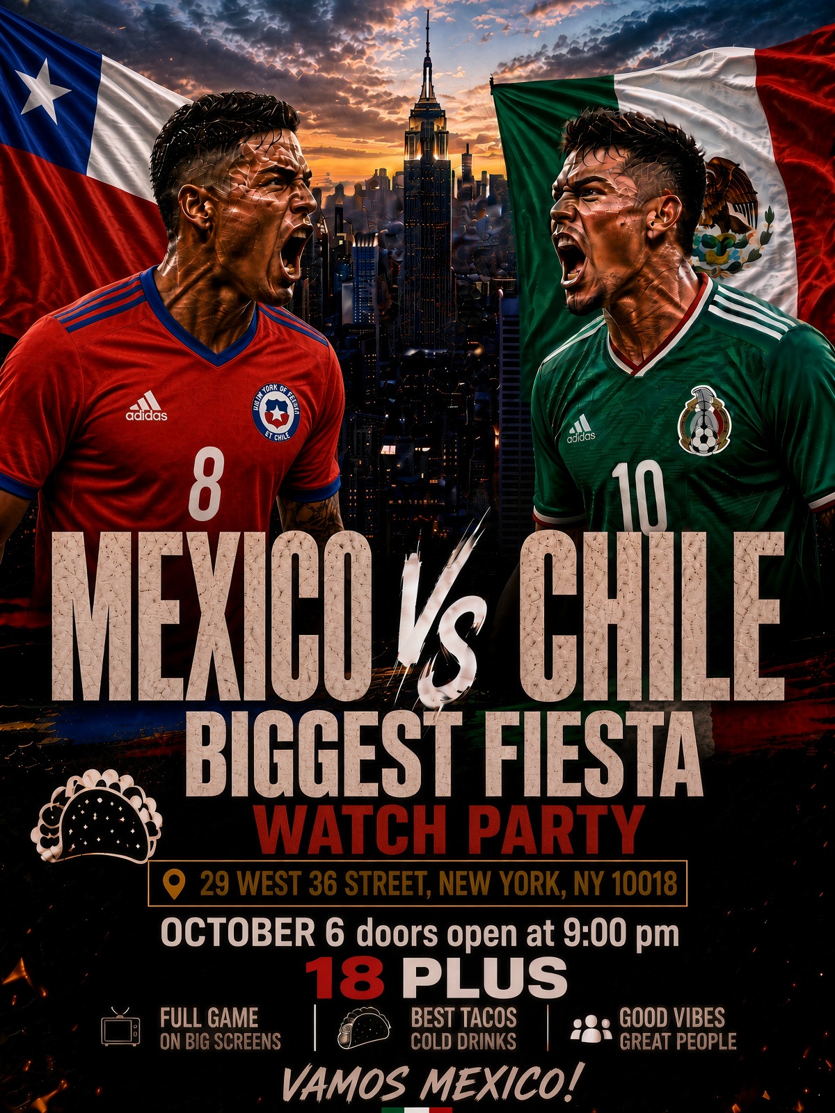Buy tickets for MEXICO VS CHILE MEXICO VS CHILE