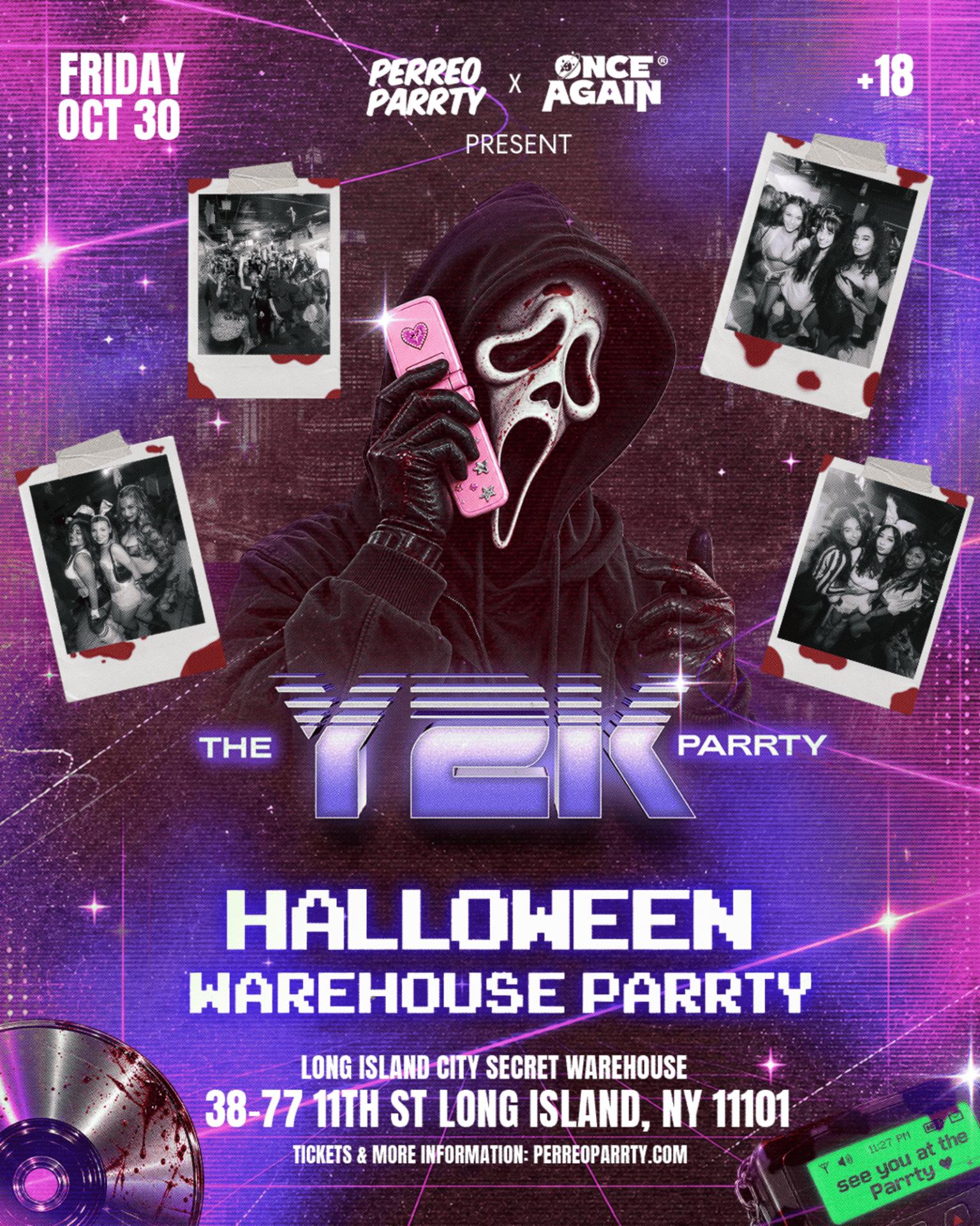 Buy tickets for THE Y2K HALLOWEEN PARRTY - Secret Warehouse NYC | 18+ THE Y2K HALLOWEEN PARRTY - Secret Warehouse NYC | 18+