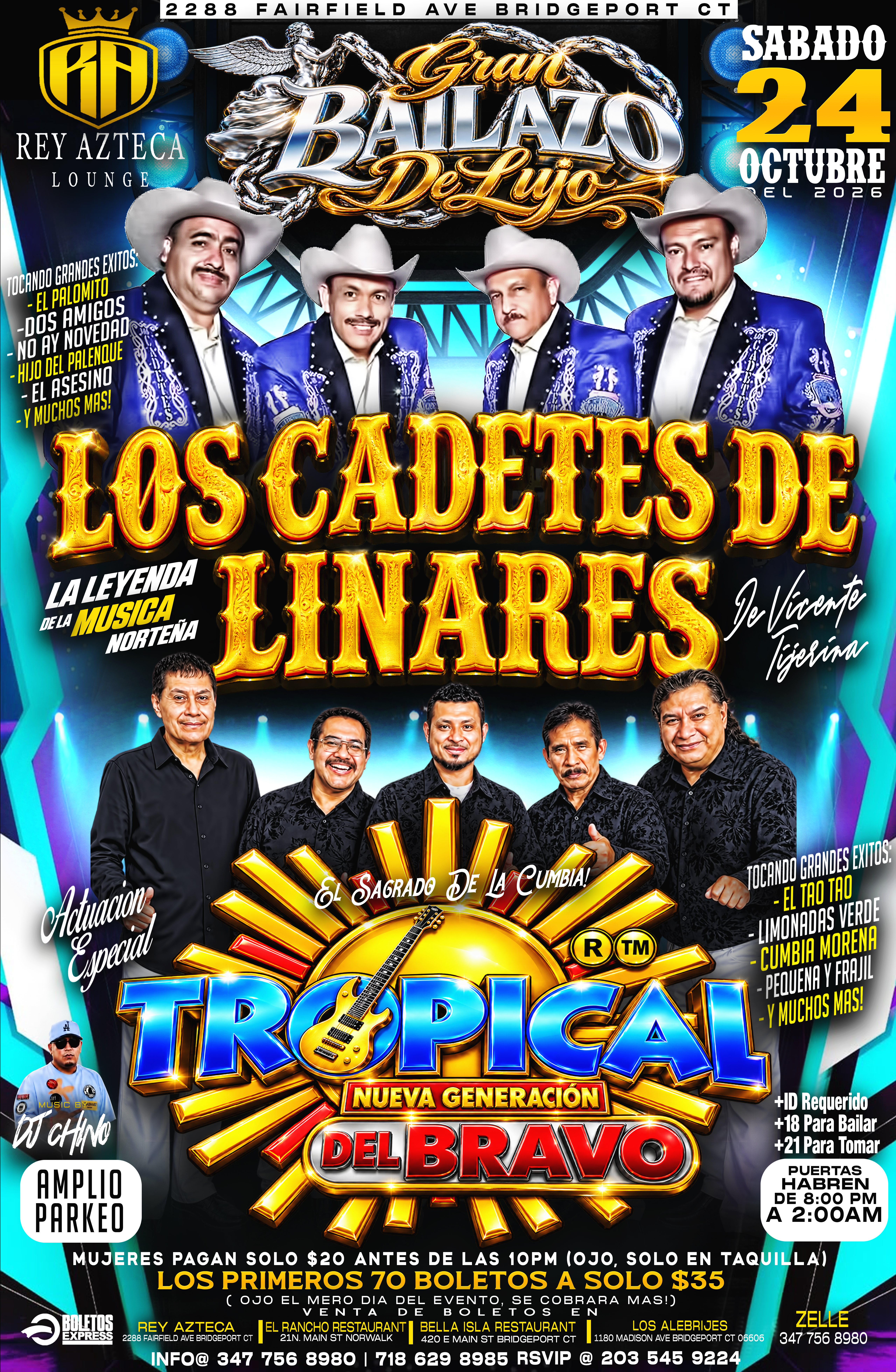 Los Cadetes De Linares , Tropical Del Bravo