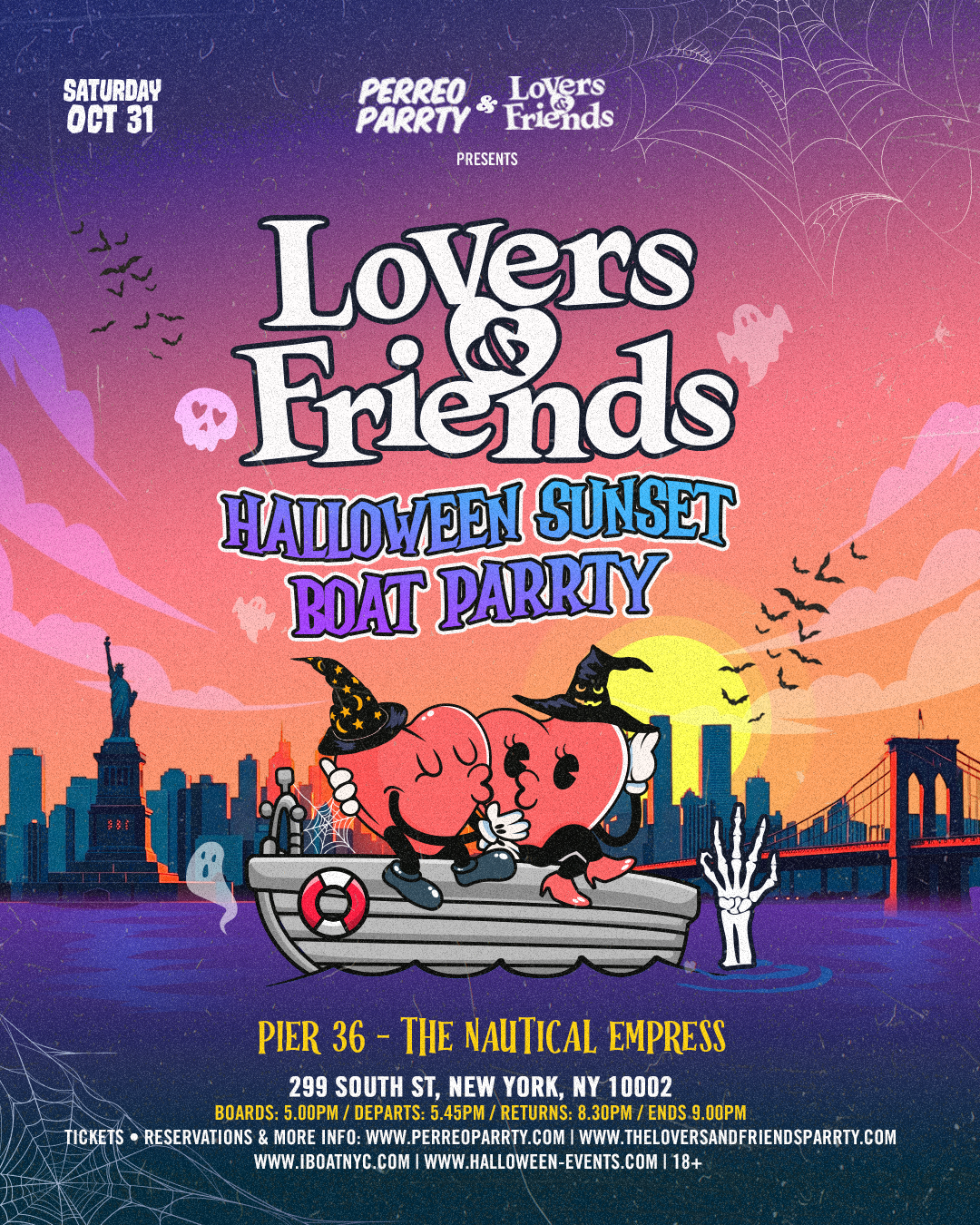 Lovers & Friends R&B & Hip-Hop Halloween NYC Boat Party