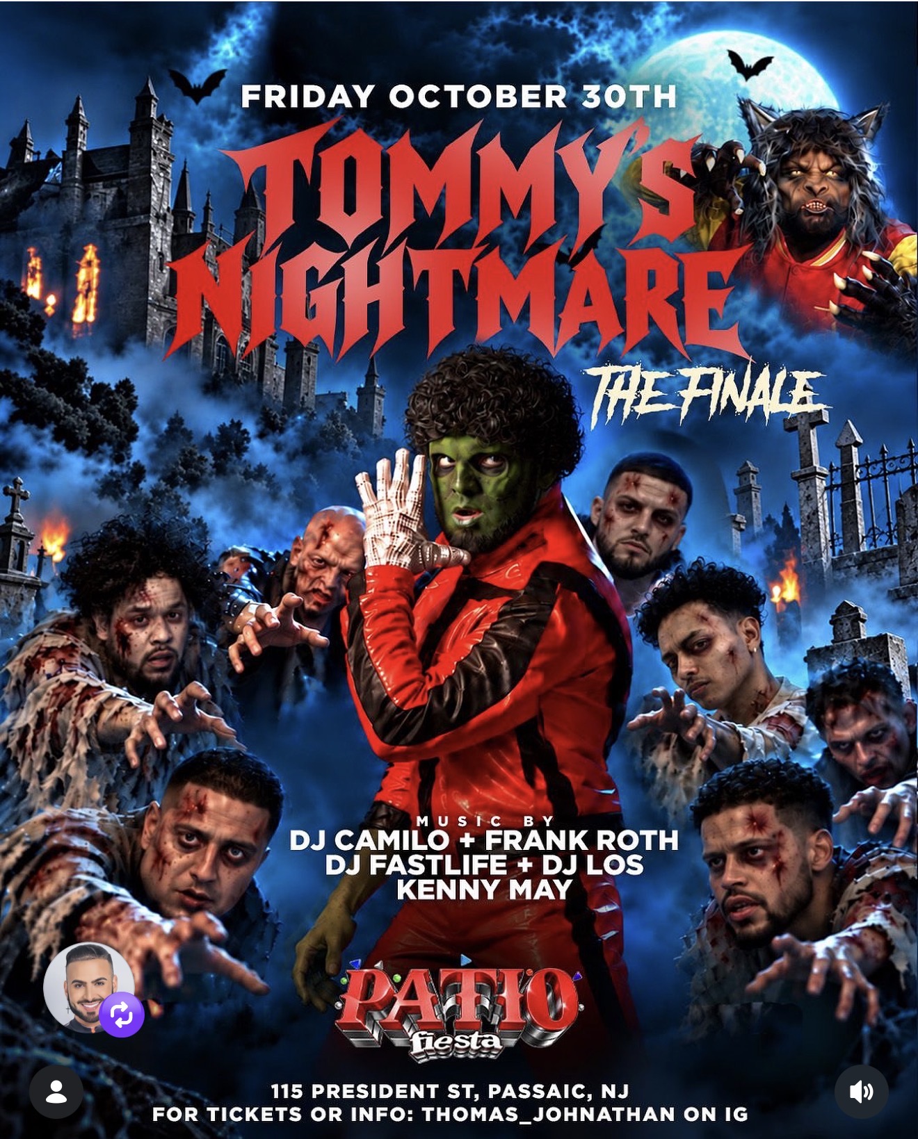 Buy tickets for Tommy’s Nightmare 9.0 Tommy’s Nightmare 9.0