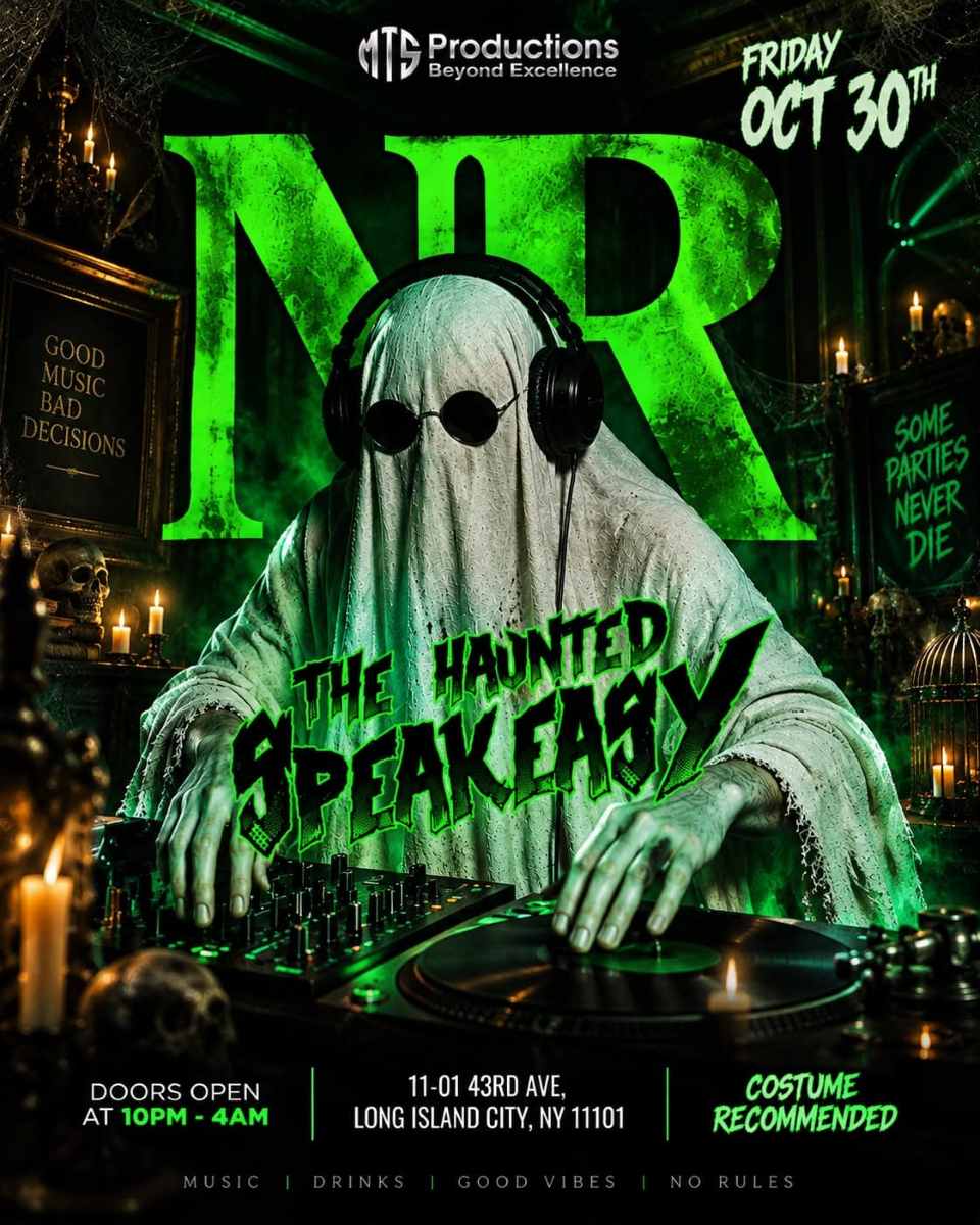 Newsroom Halloween Party 2026 | The Haunted Speakeasy in LIC