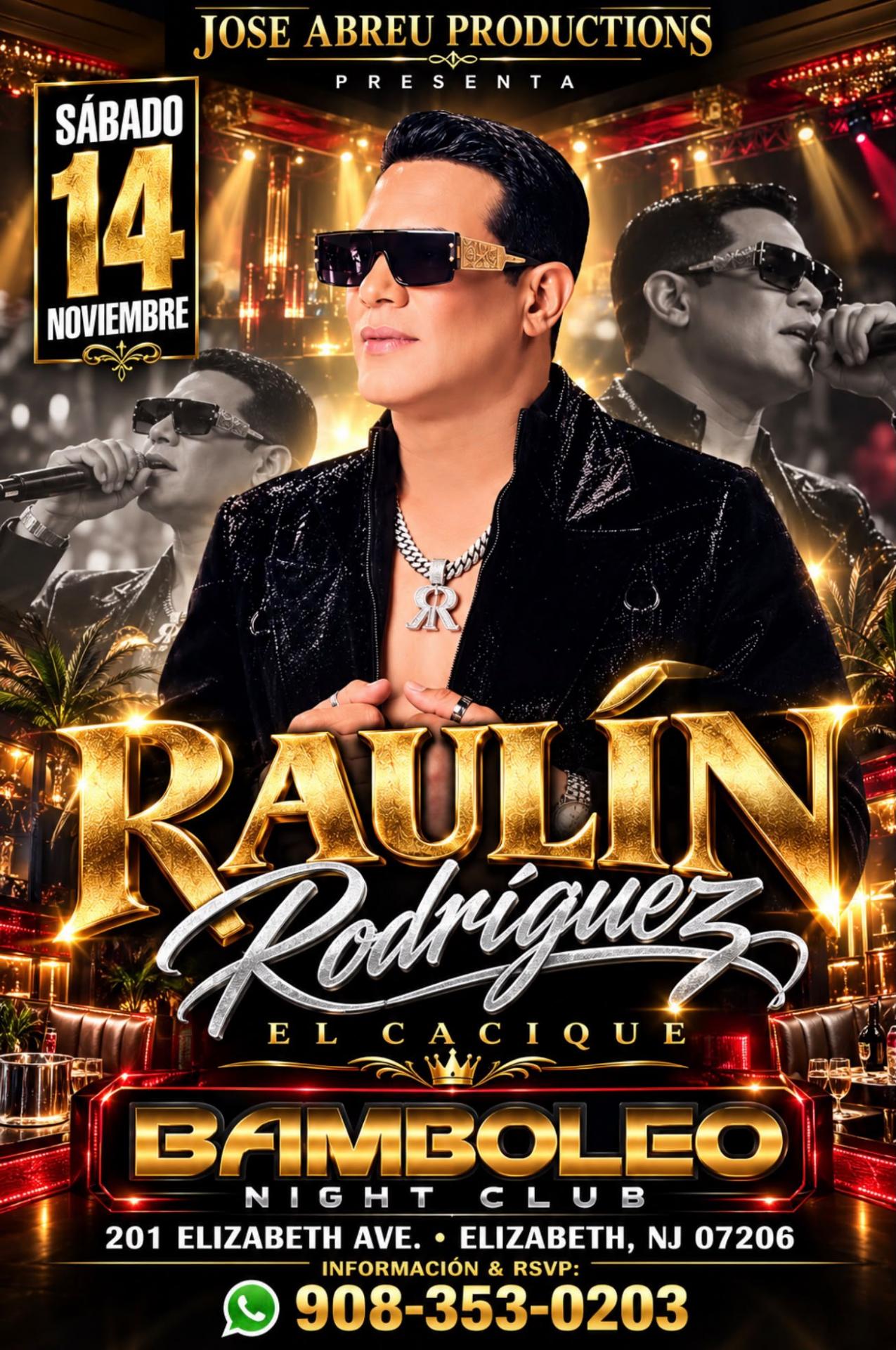 Buy tickets for RAULIN RODRIGUEZ RAULIN RODRIGUEZ