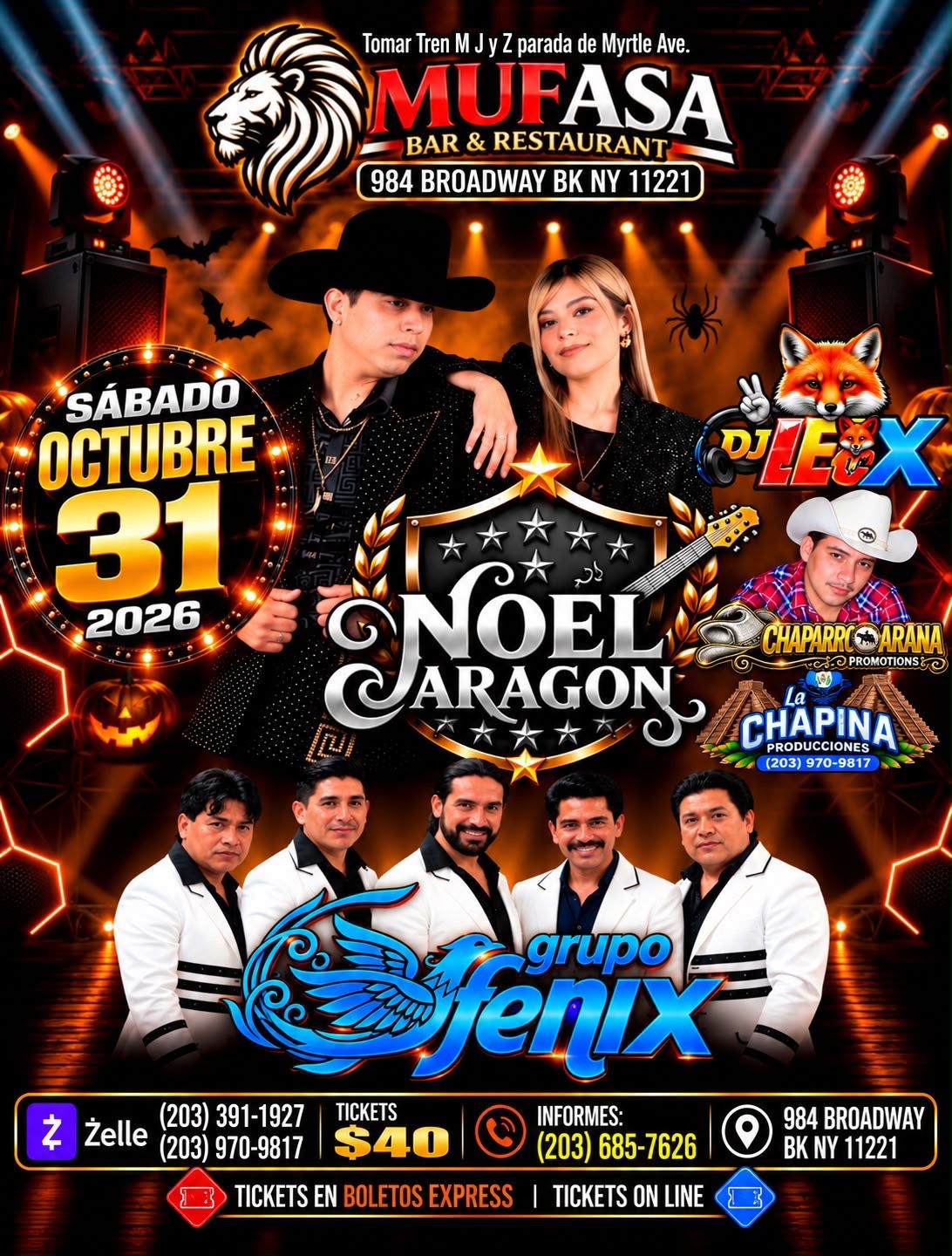 NOEL ARAGON • GRUPO FENIX