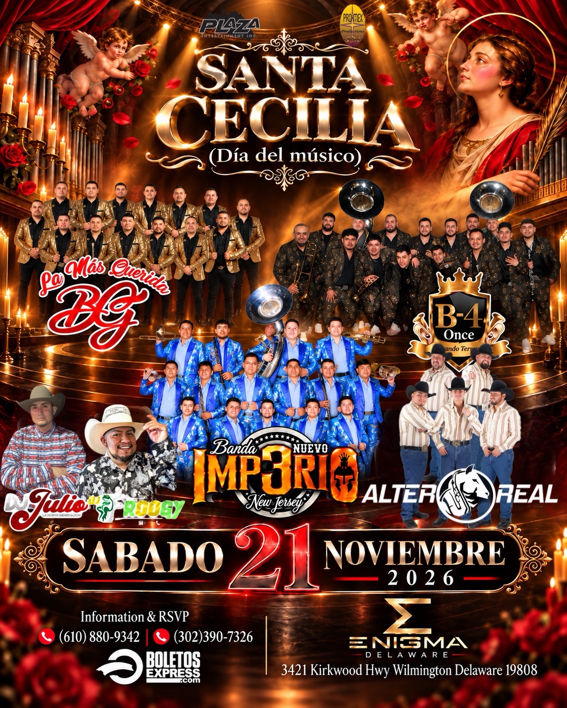 Buy tickets for SANTA CECILIA DIA DEL MUSICO SANTA CECILIA DIA DEL MUSICO