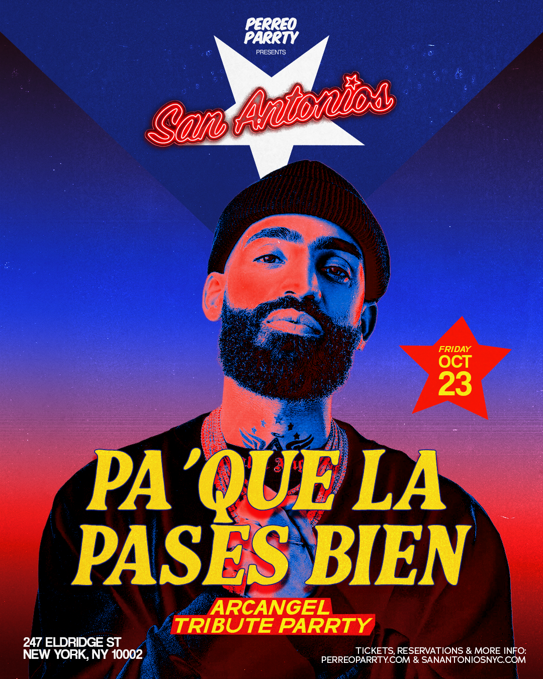 Buy tickets for Arcangel After Party LA QUE LA PASES BIEN Reggaeton Party @ San Antonios Arcangel After Party LA QUE LA PASES BIEN Reggaeton Party @ San Antonios
