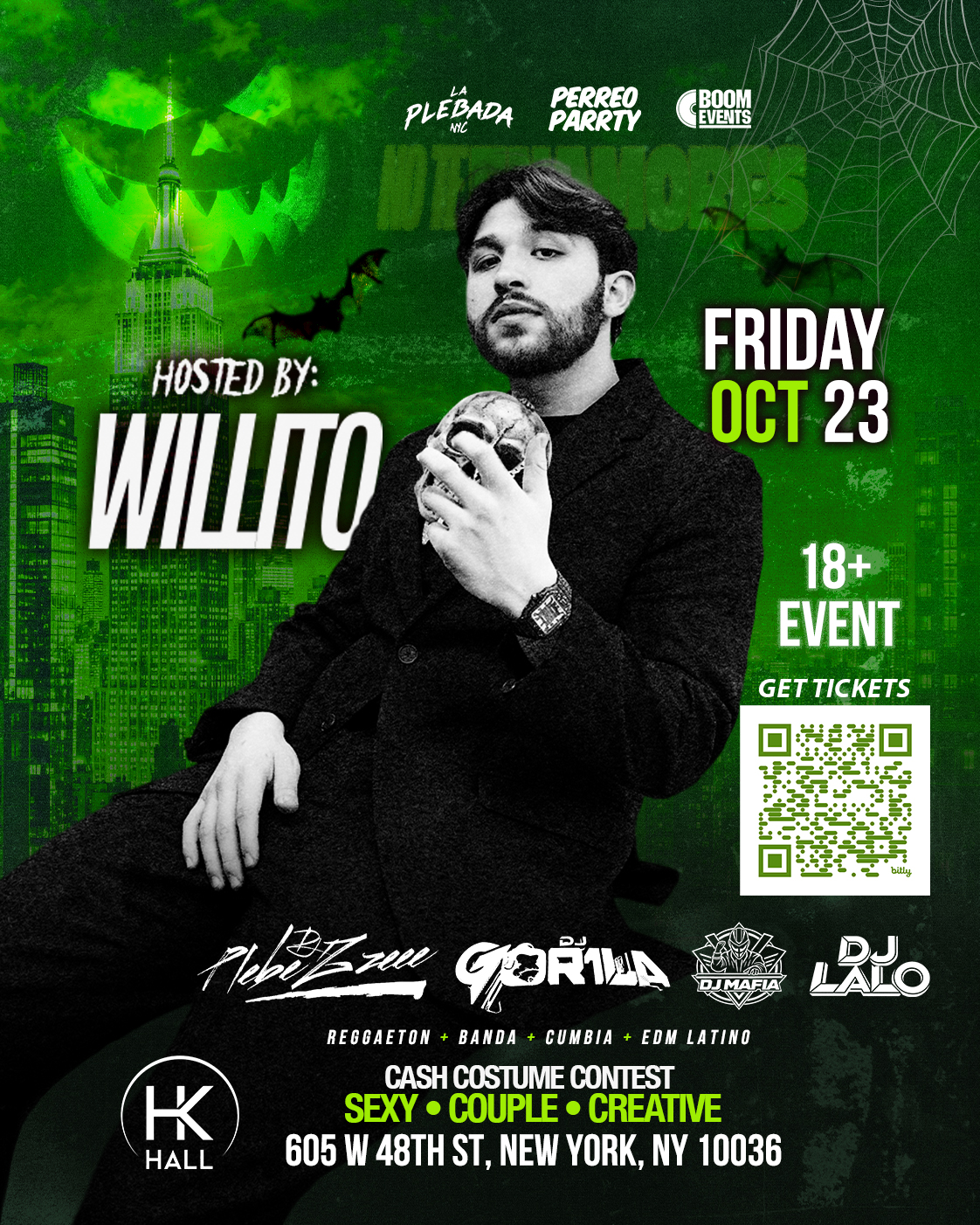 Wilito live in hk hall