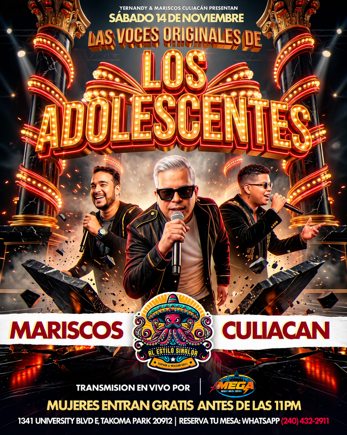 Buy tickets for Las Voces Originales De Los Adolecentes Las Voces Originales De Los Adolecentes