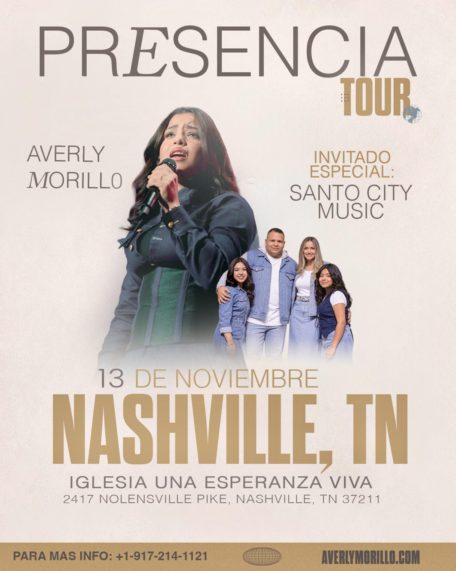 Buy tickets for Averly Morillo Averly Morillo