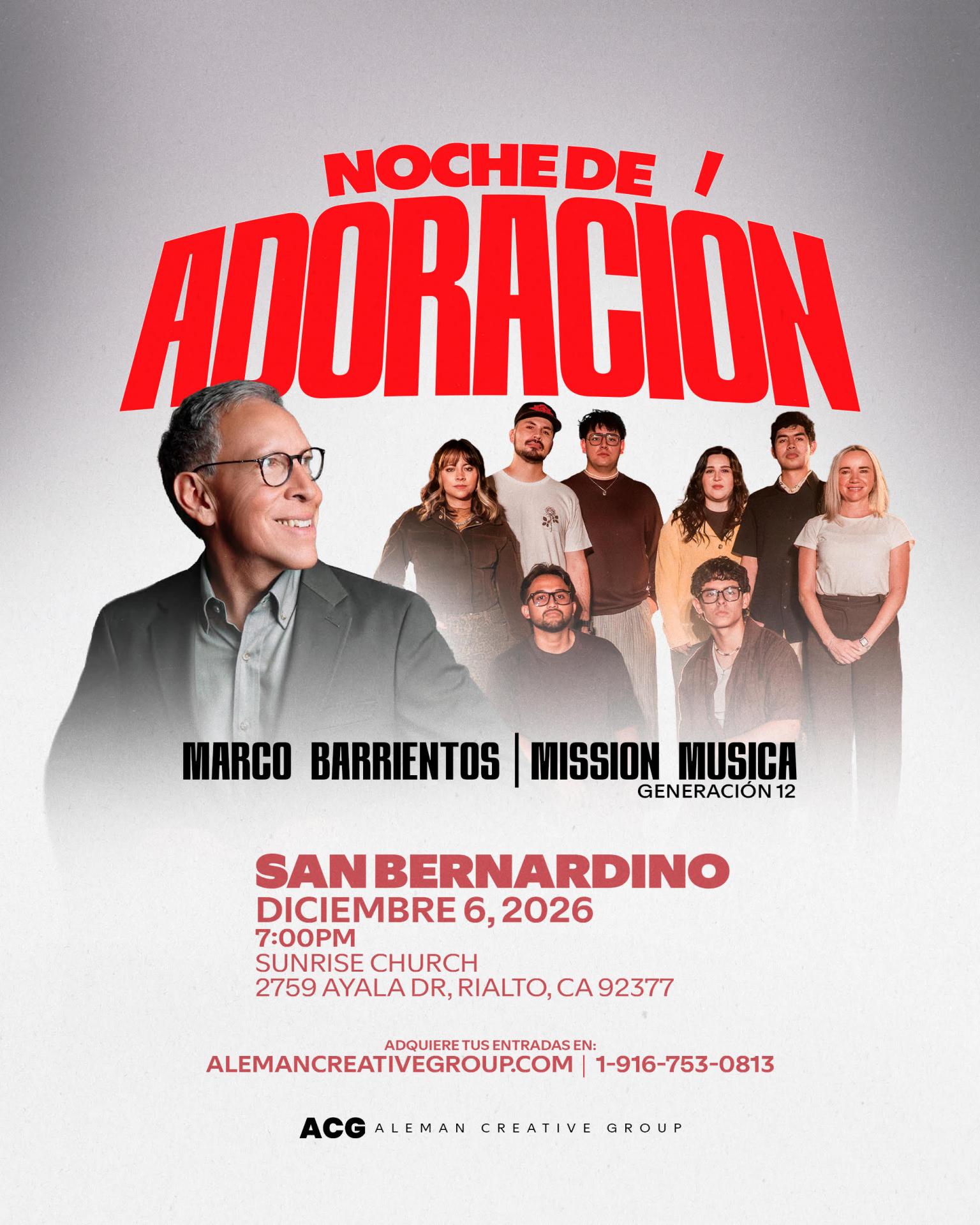 Marco Barrientos & Mission Musica | San Bernardino