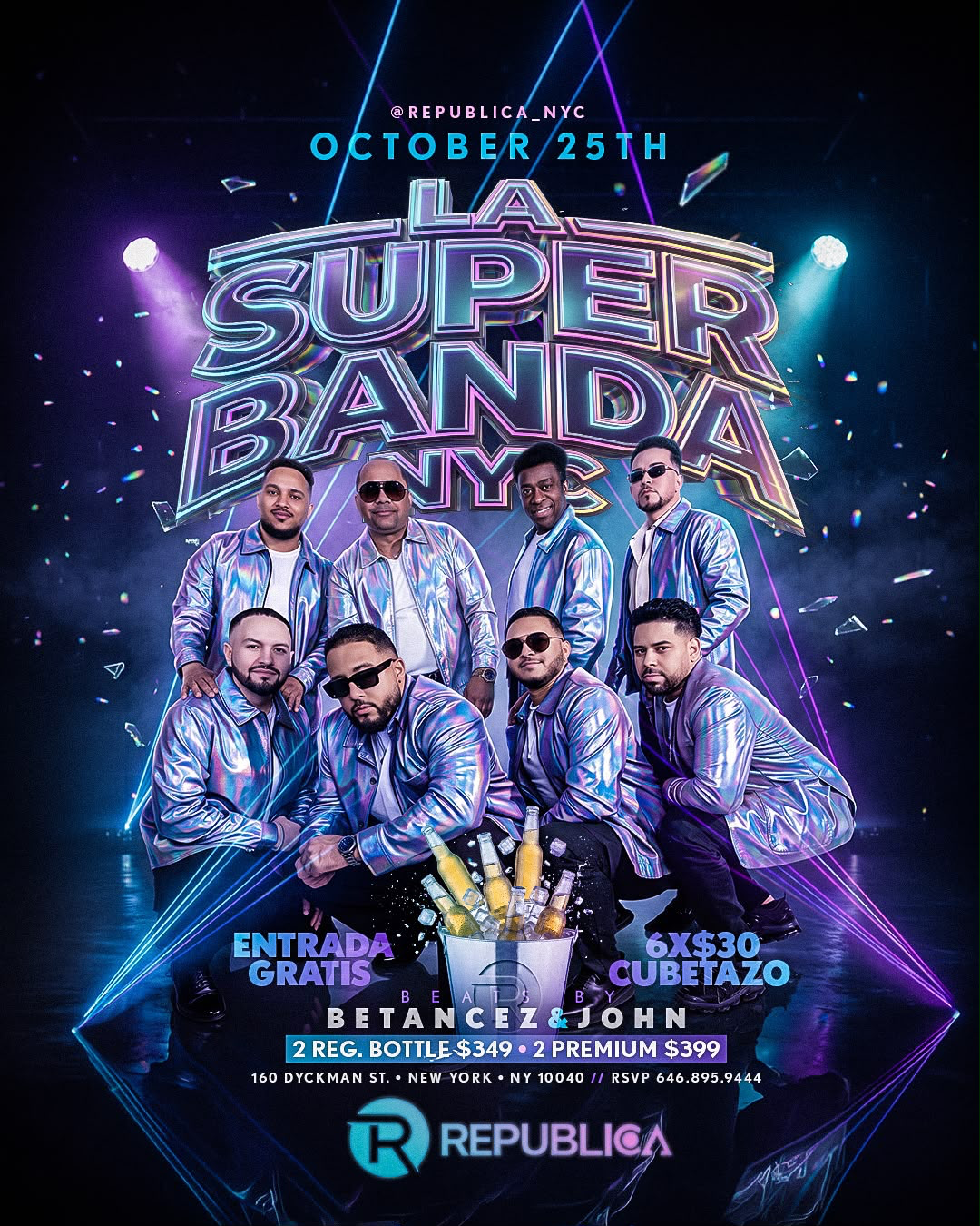 Buy tickets for La Super Banda NYC en Republica La Super Banda NYC en Republica