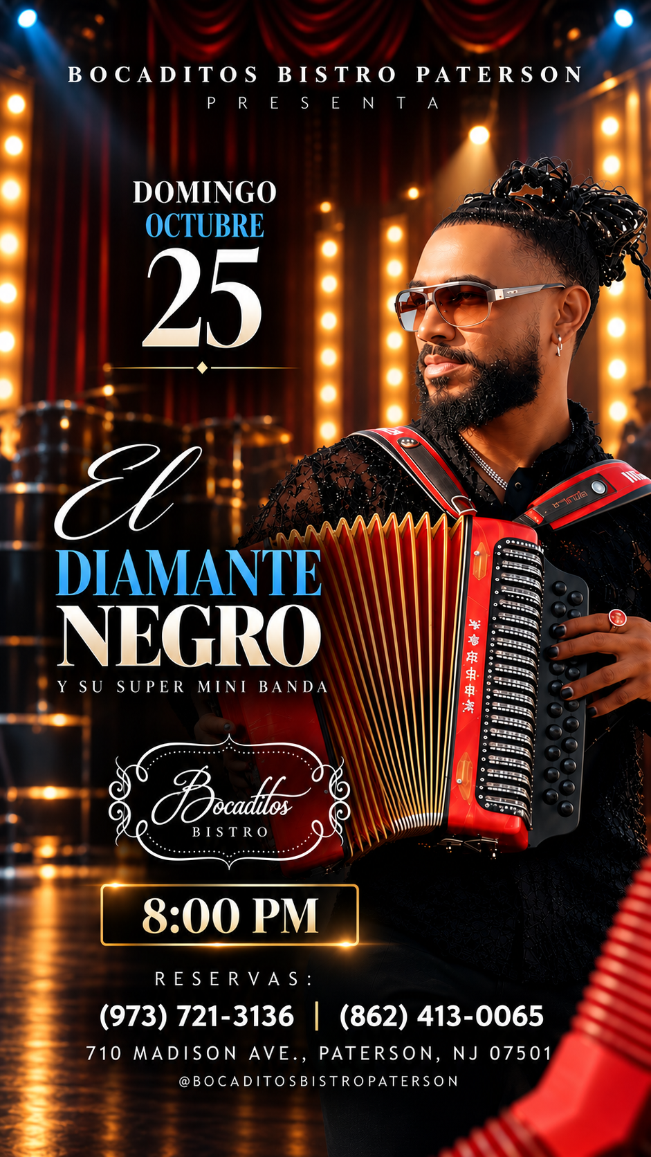 Buy tickets for EL DIAMANTE NEGRO & SU SUPER MINI BANDA EL DIAMANTE NEGRO & SU SUPER MINI BANDA