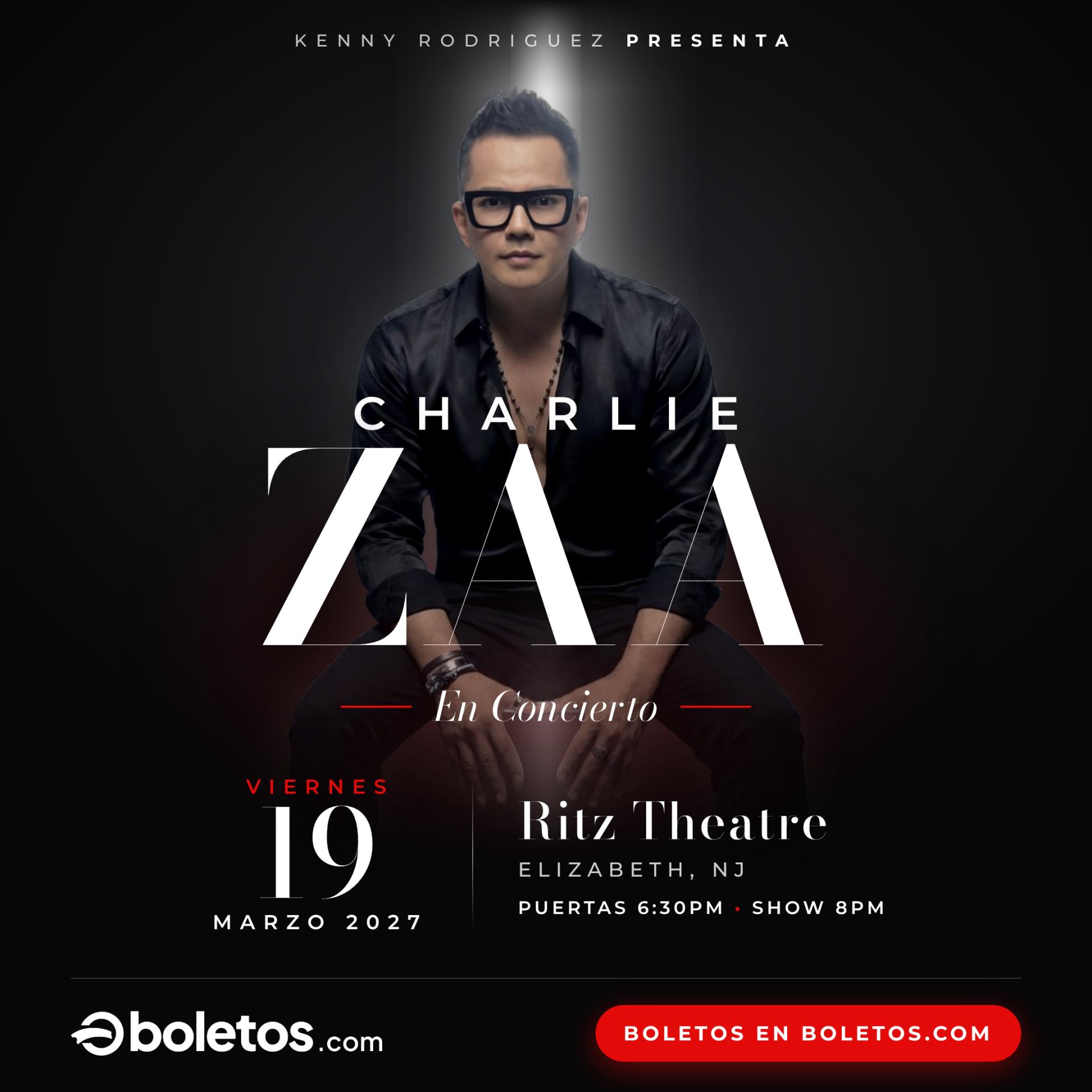 Buy tickets for CHARLIE ZAA CHARLIE ZAA