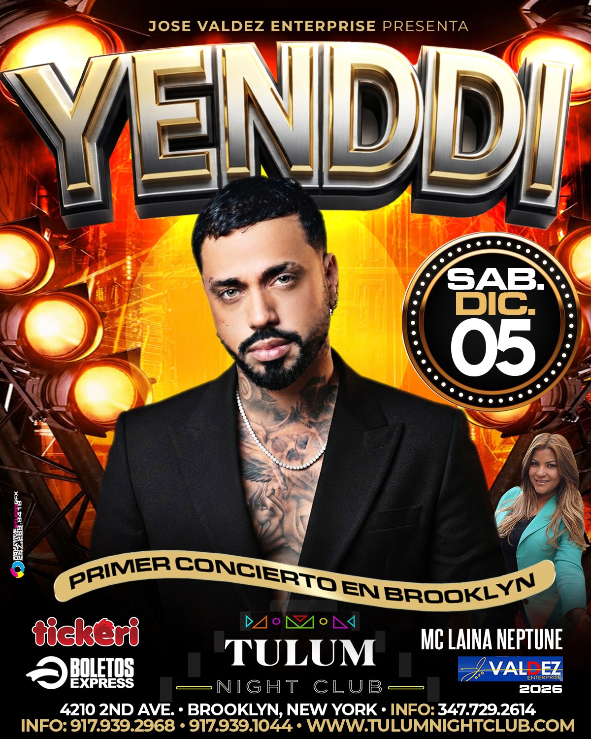 Buy tickets for YENDDI YENDDI