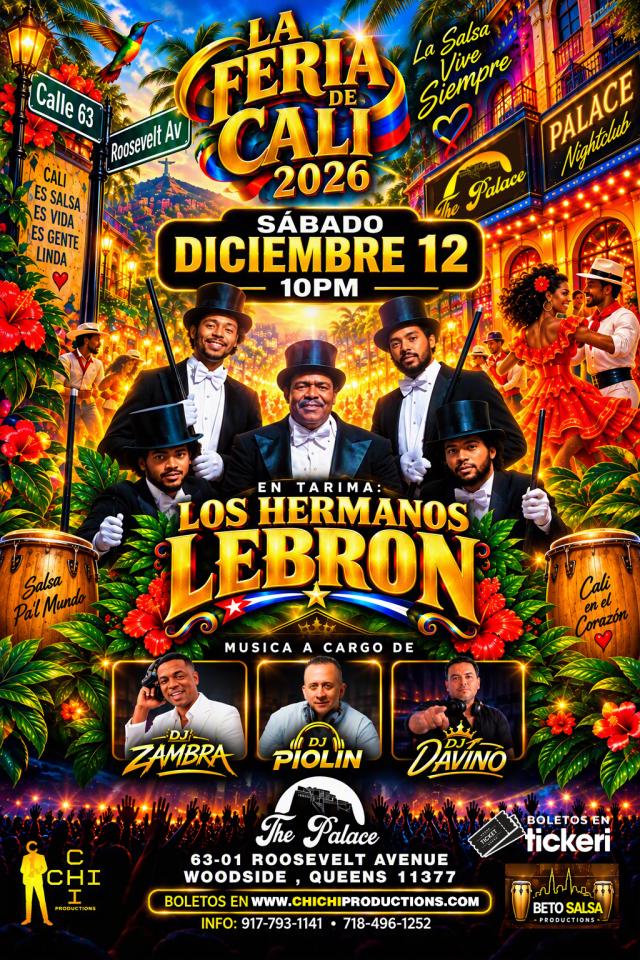 Buy tickets for LOS HERMANOS LEBRON EN LA FERIA DE CALI DE NEW YORK LOS HERMANOS LEBRON EN LA FERIA DE CALI DE NEW YORK